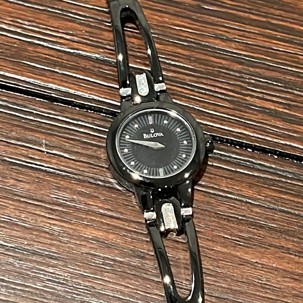 BULOVA Skinny Black Watch